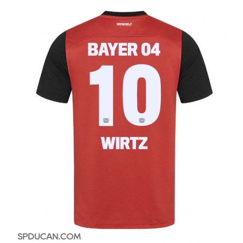 Muški Nogometni Dres Bayer Leverkusen Florian Wirtz #10 Domaci 2024-25 Kratak Rukav